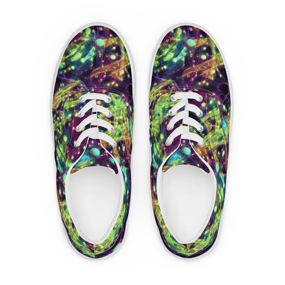 Astral Organica on Men's Lace-Up Canvas Shoes — Front