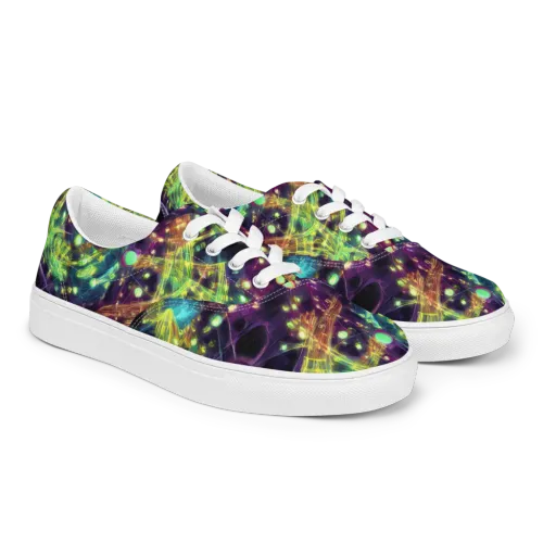 Astral Organica on a Men's Lace-Up Canvas Shoes