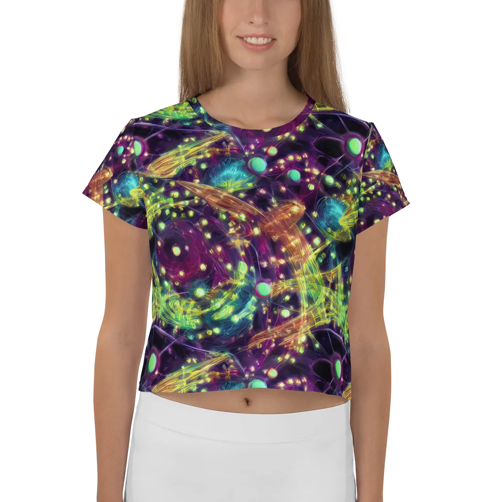 Astral Organica on Crop Tee — Front