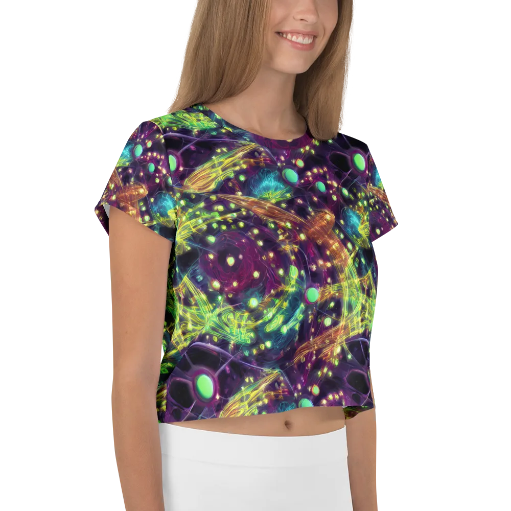 Astral Organica on Crop Tee — Right