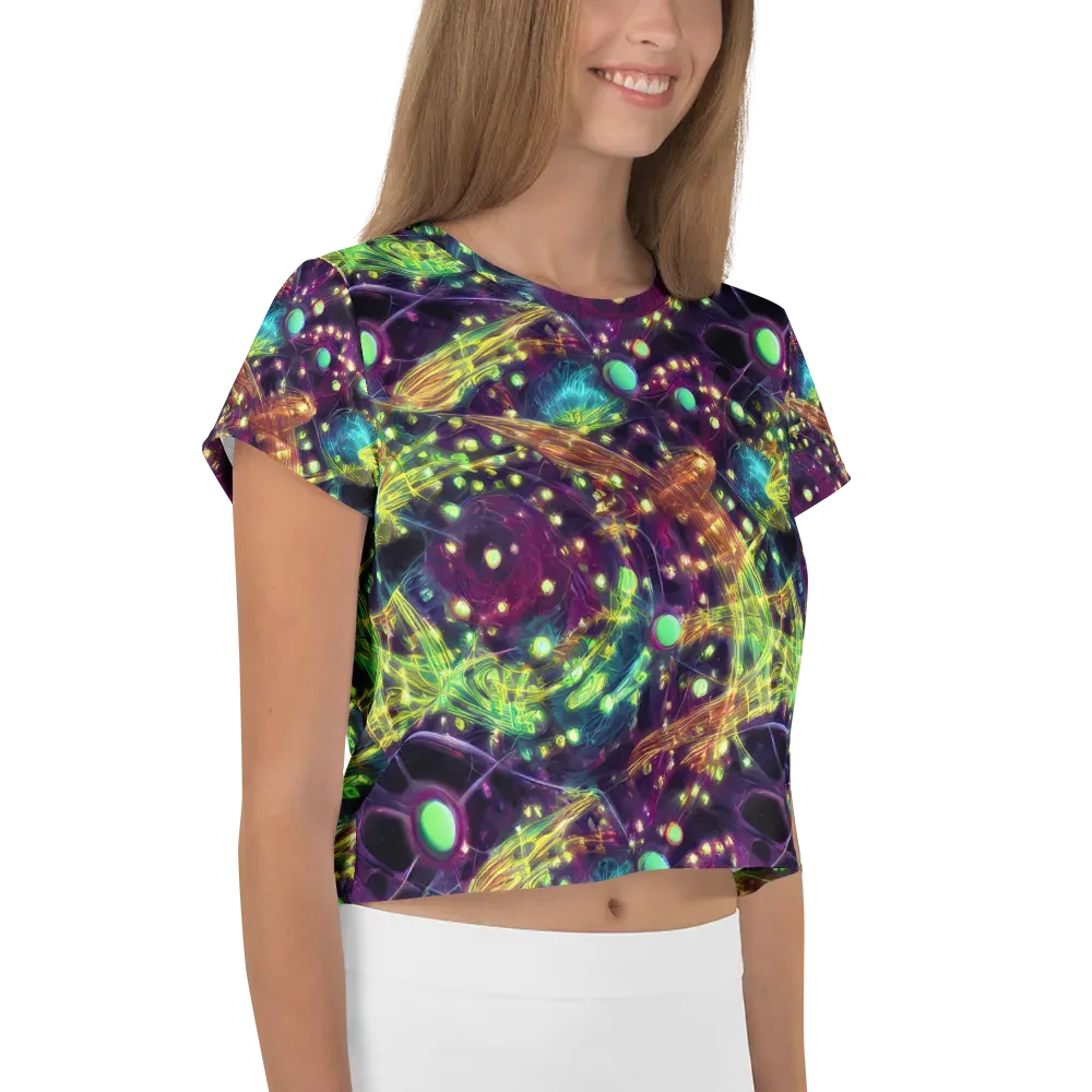 Astral Organica on Crop Tee — Right