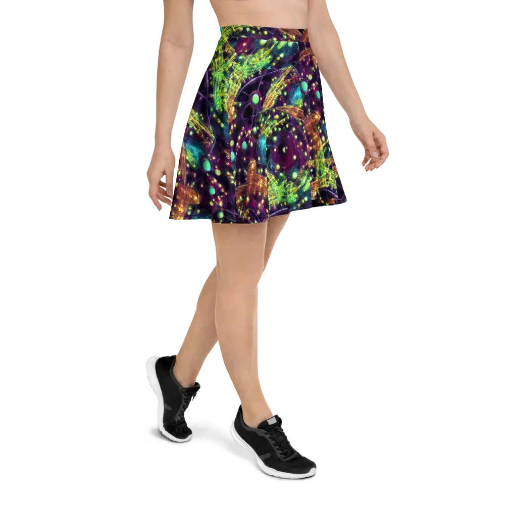Astral Organica on Skater Skirt — Right