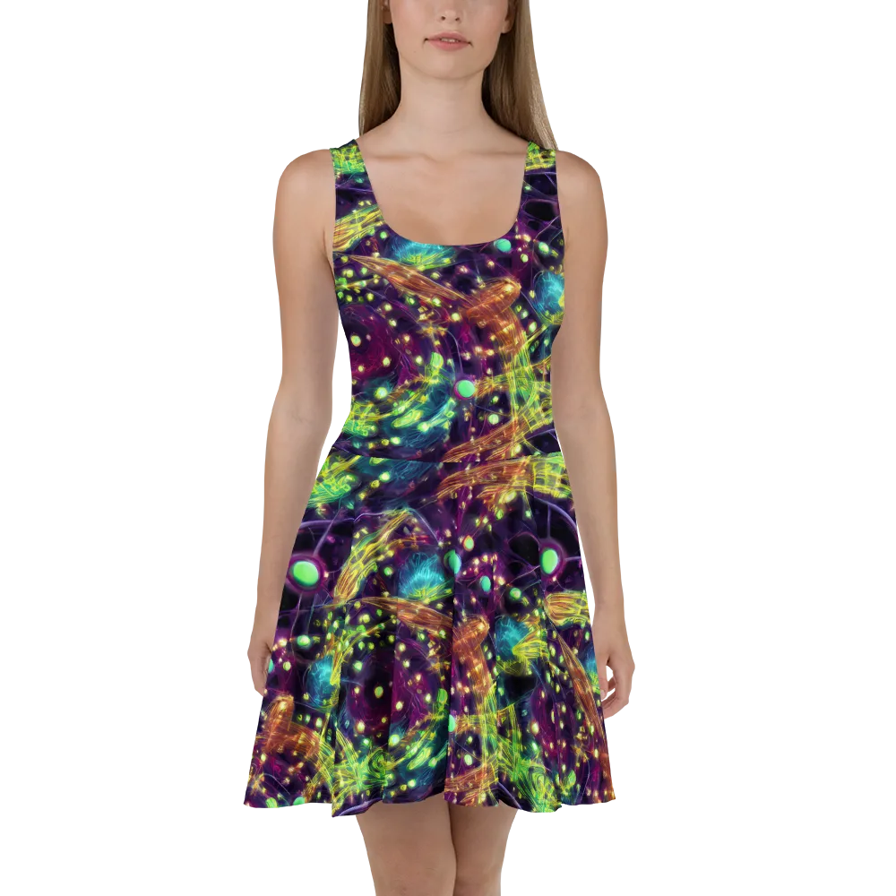 Astral Organica on Skater Dress — Front
