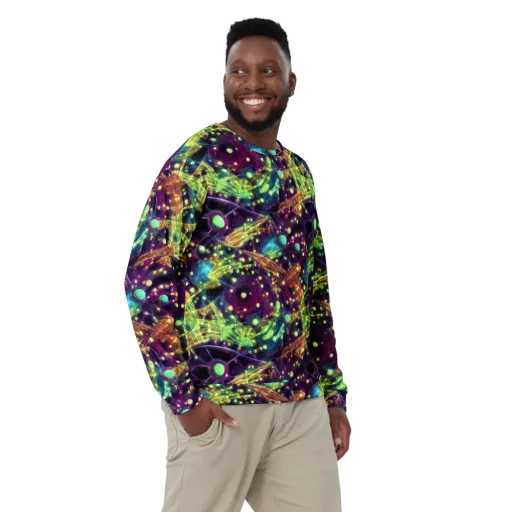 Astral Organica on a Sweatshirt