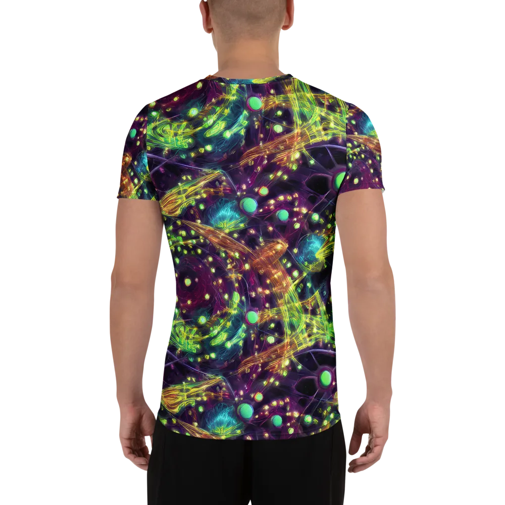 Astral Organica on Men's Athletic T-Shirt — Back