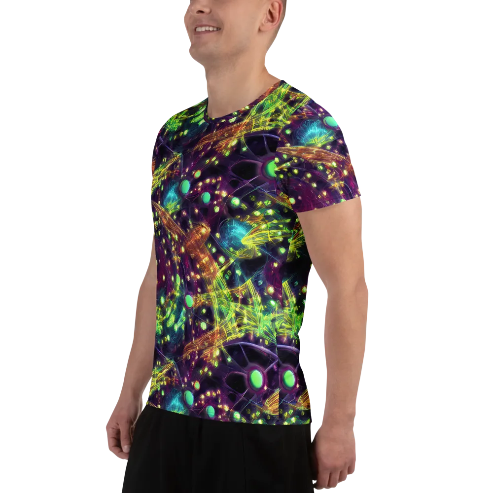 Astral Organica on Men's Athletic T-Shirt — Left