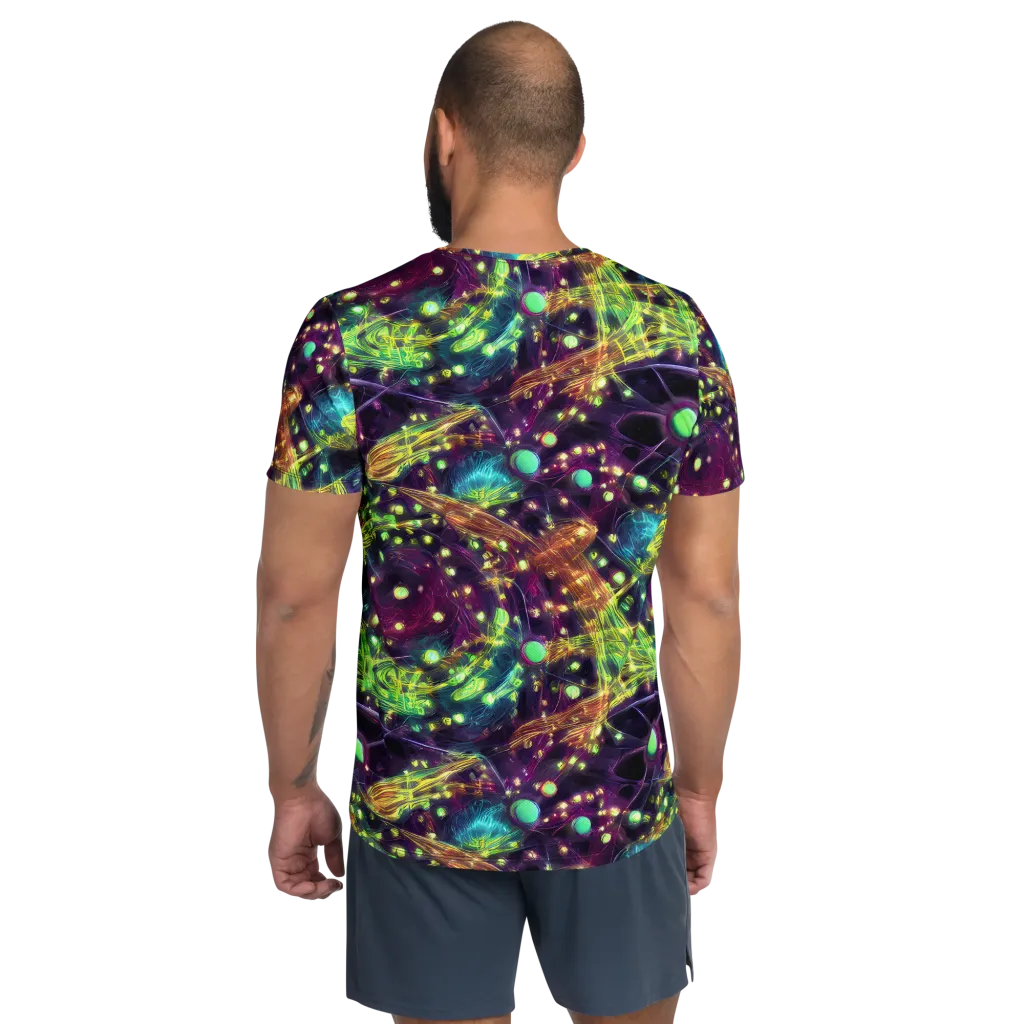 Astral Organica on Men's Athletic T-Shirt — Back