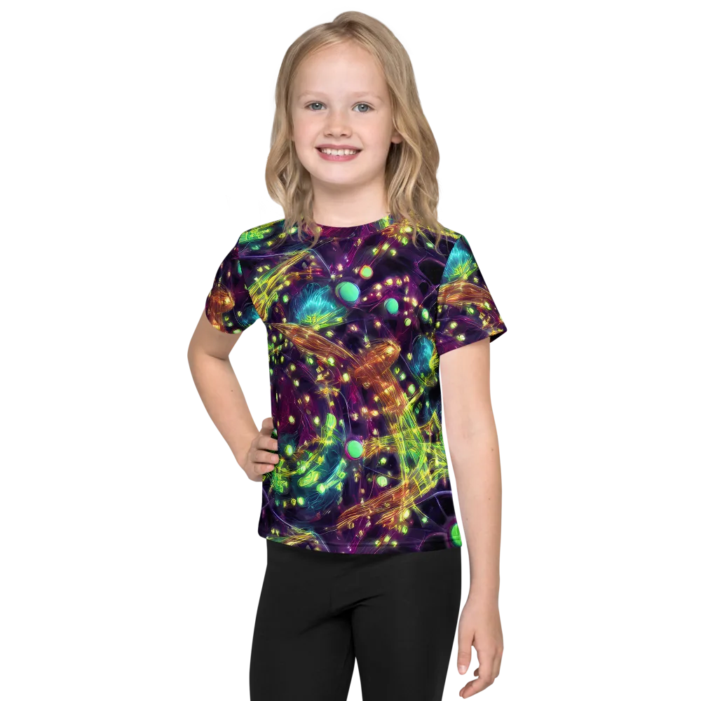 Astral Organica on Kids Crew Neck T-Shirt — Front