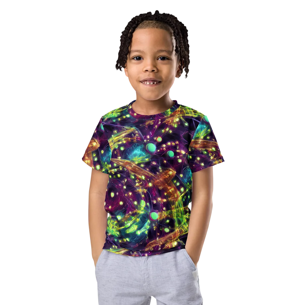 Astral Organica on Kids Crew Neck T-Shirt — Front