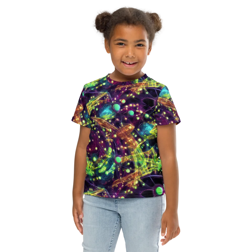 Astral Organica on Kids Crew Neck T-Shirt — Front