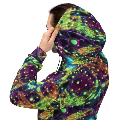 Astral Organica on a Hoodie