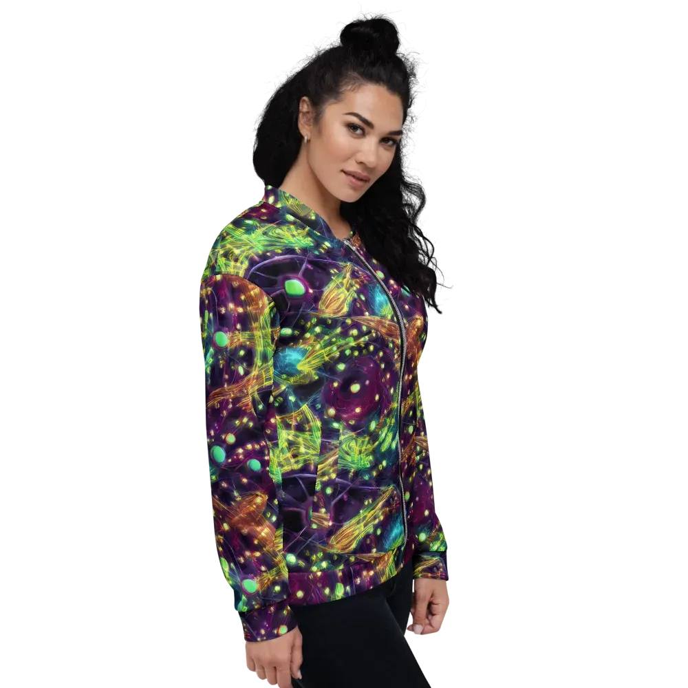 Astral Organica on Bomber Jacket — Right