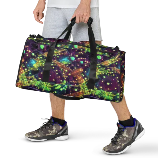 Astral Organica on a Duffle Bag