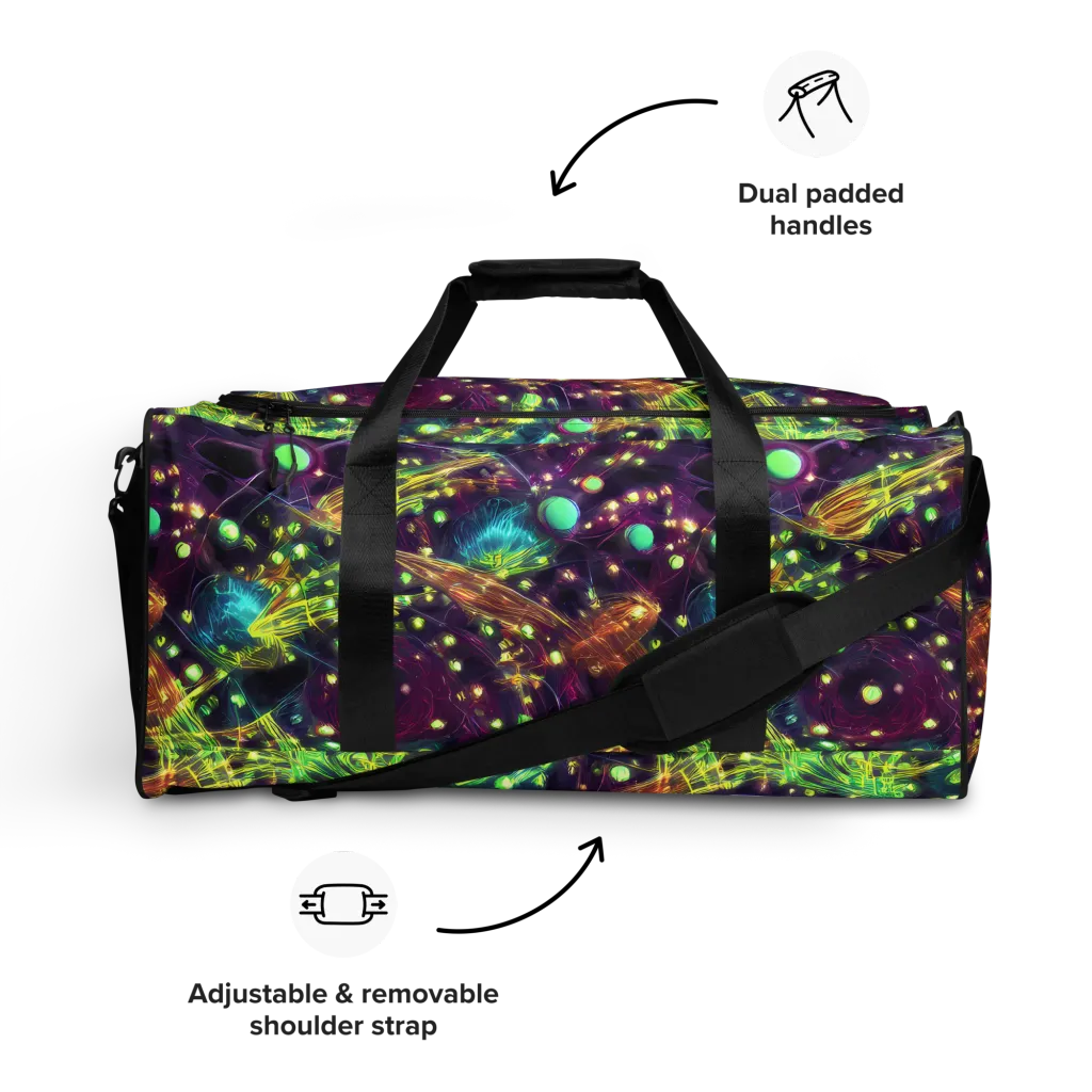Astral Organica on Duffle Bag — Front