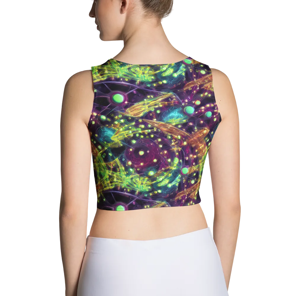 Astral Organica on Crop Top — Back