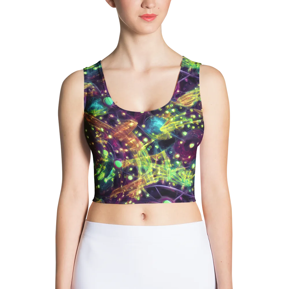 Astral Organica on Crop Top — Front