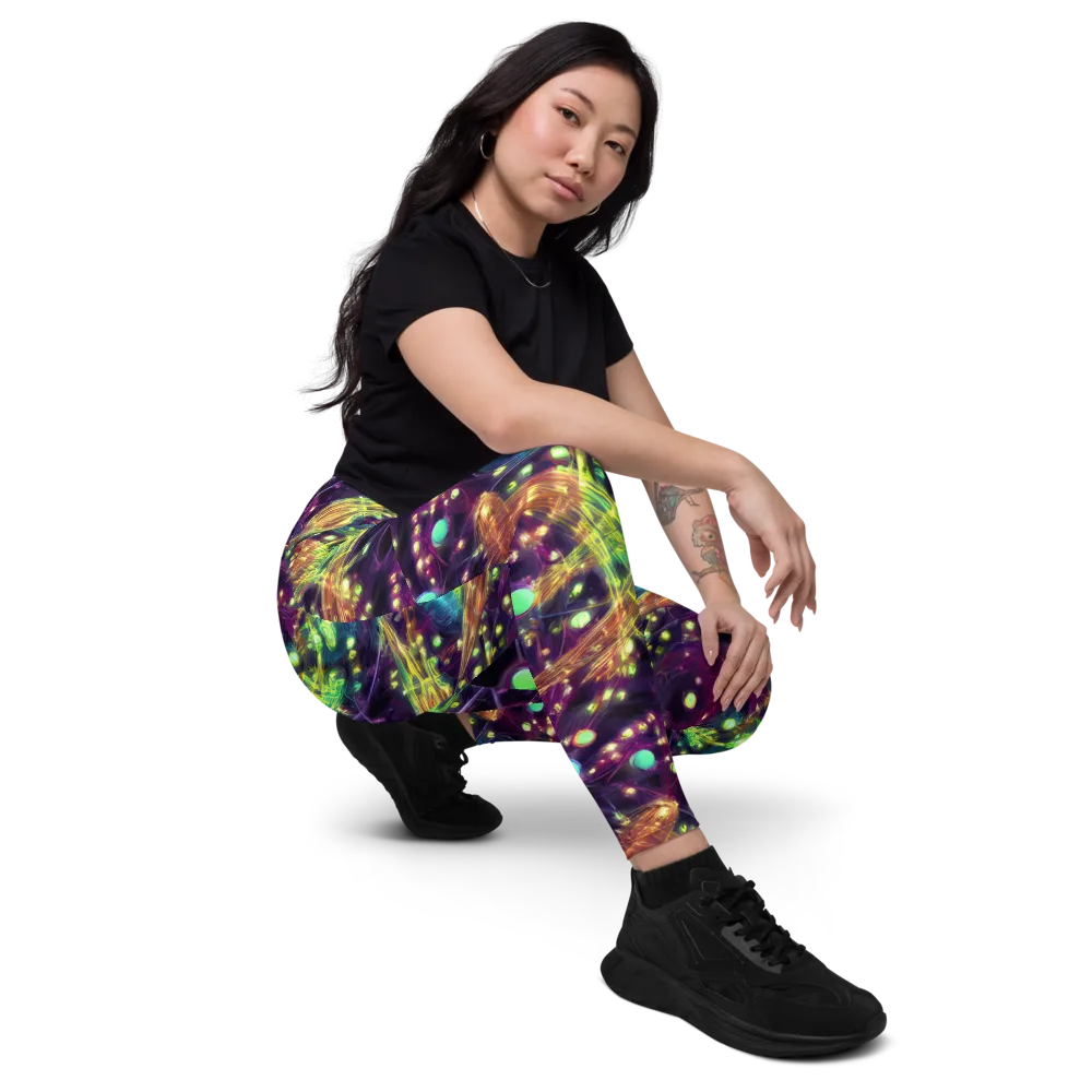 Astral Organica on Leggings with Pockets — Right Front