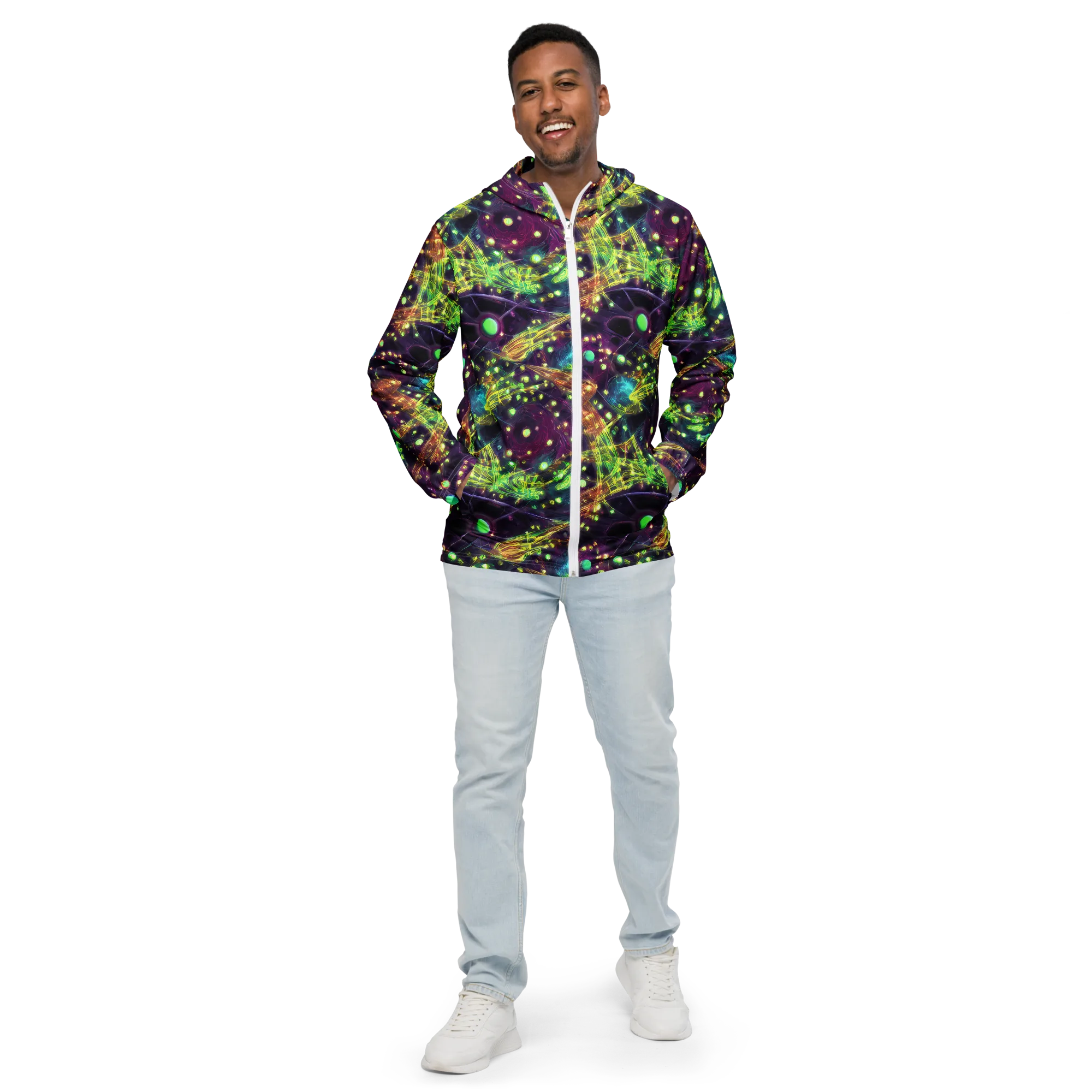 Astral Organica on Men's Windbreaker — Front