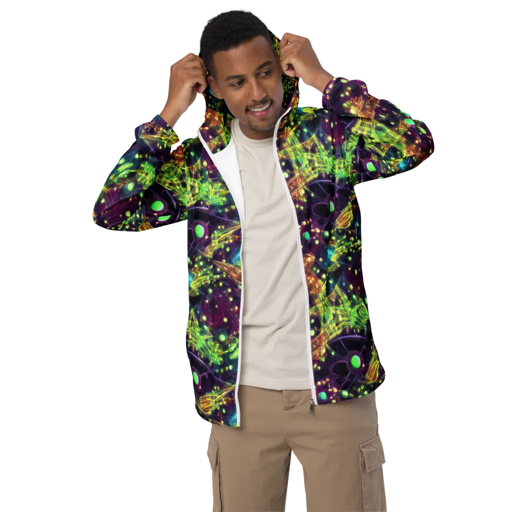 Astral Organica on Men's Windbreaker — Front