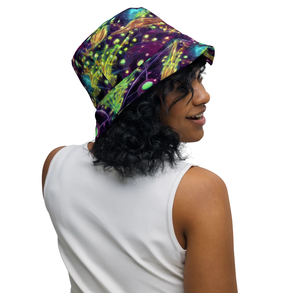 Astral Organica on Reversible Bucket Hat — Right Outside