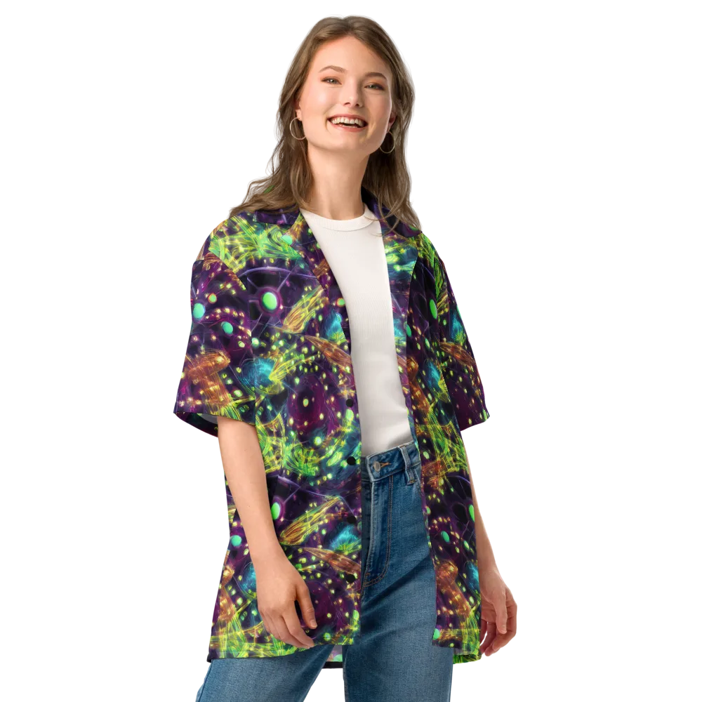 Astral Organica on Button Shirt — Front