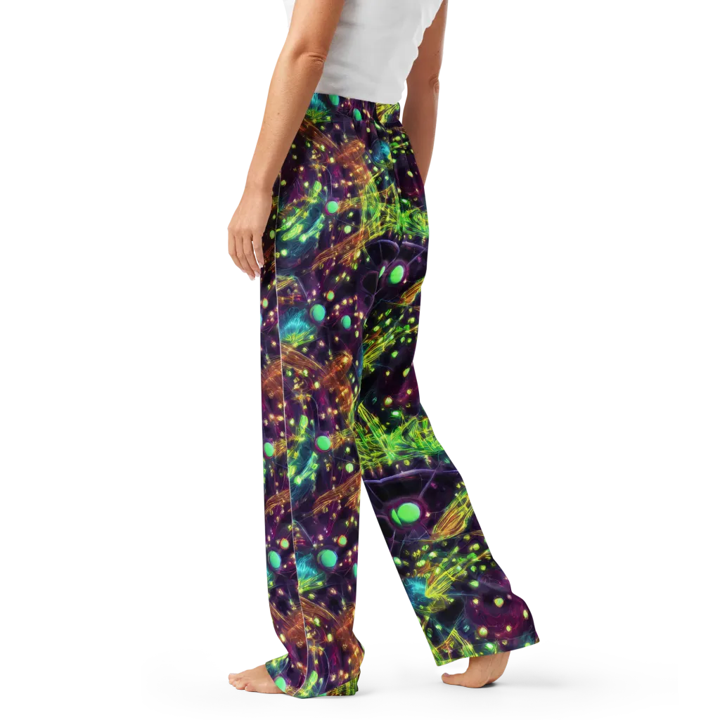 Astral Organica on Women's Pajama Pants — Left