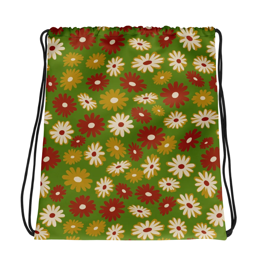 Harvest Daisy on Drawstring Bag — Photo