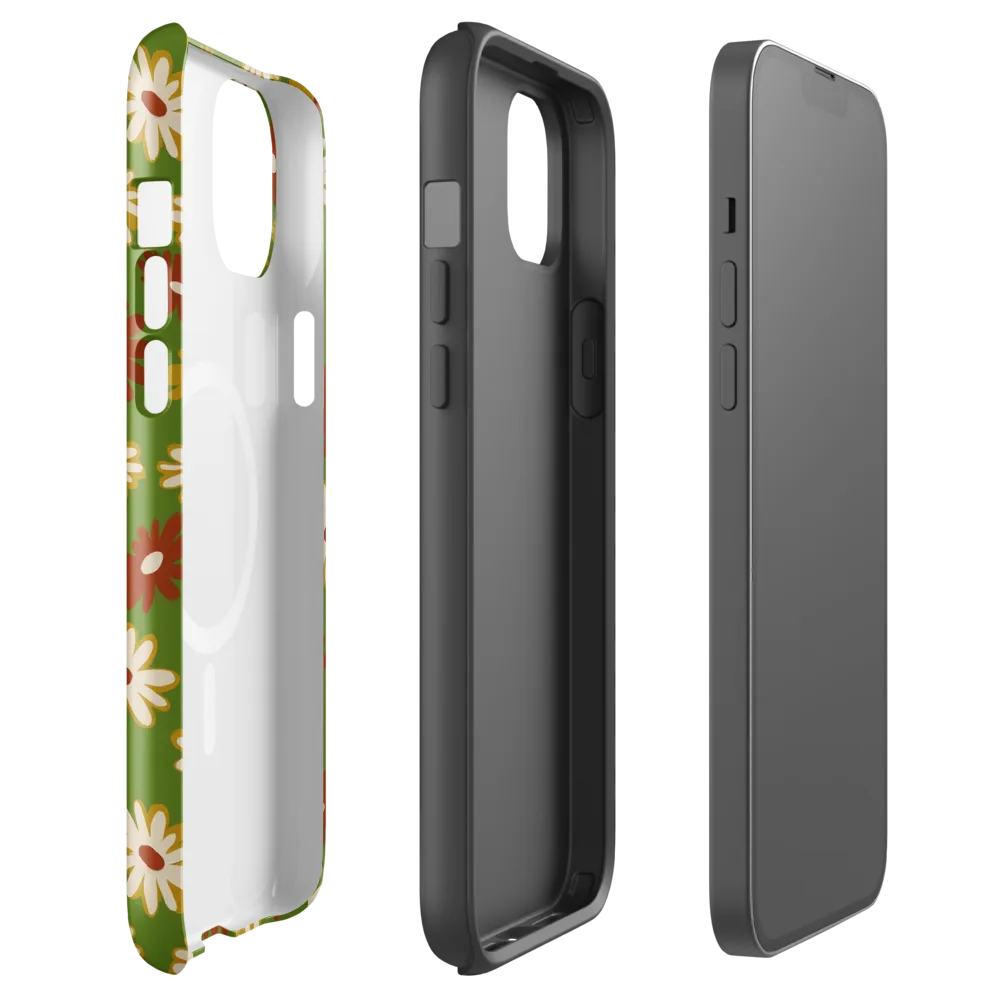 Harvest Daisy on MagSafe Tough Case for iPhone® — Front