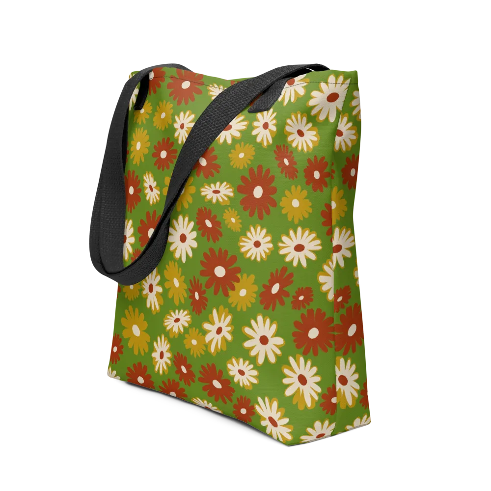 Harvest Daisy on Tote Bag — Front