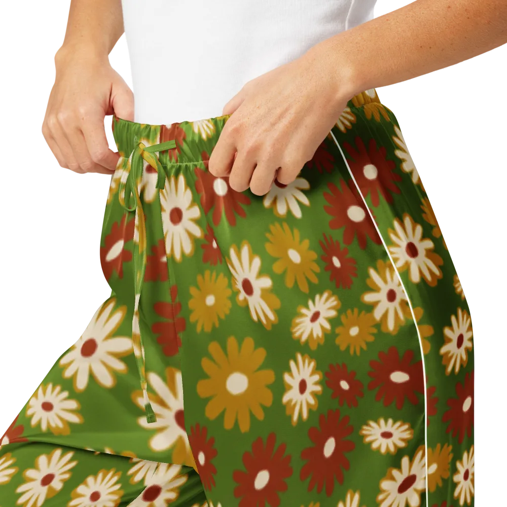 Harvest Daisy on Women's Pajama Pants — Product details