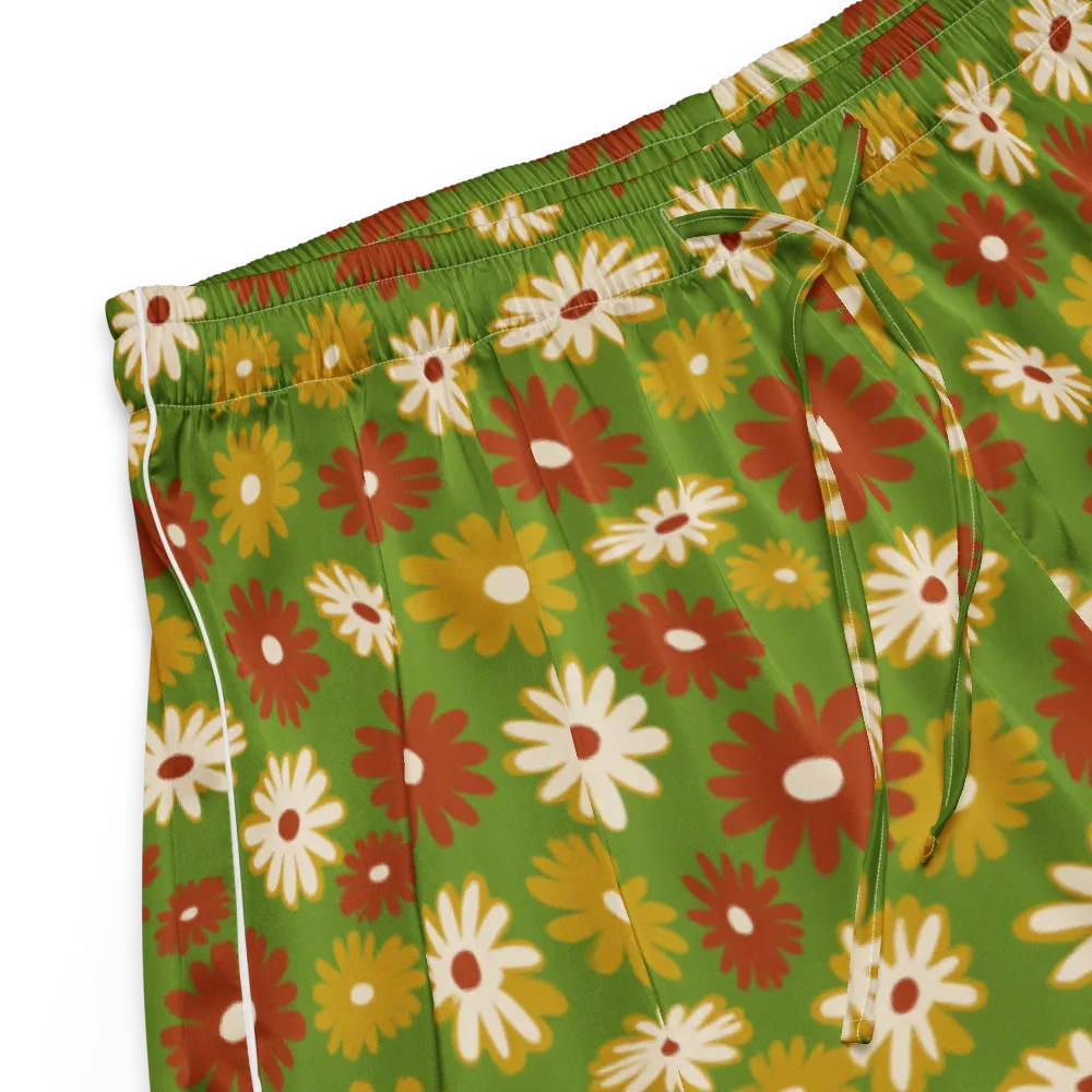 Harvest Daisy on Women's Pajama Shorts — Product details