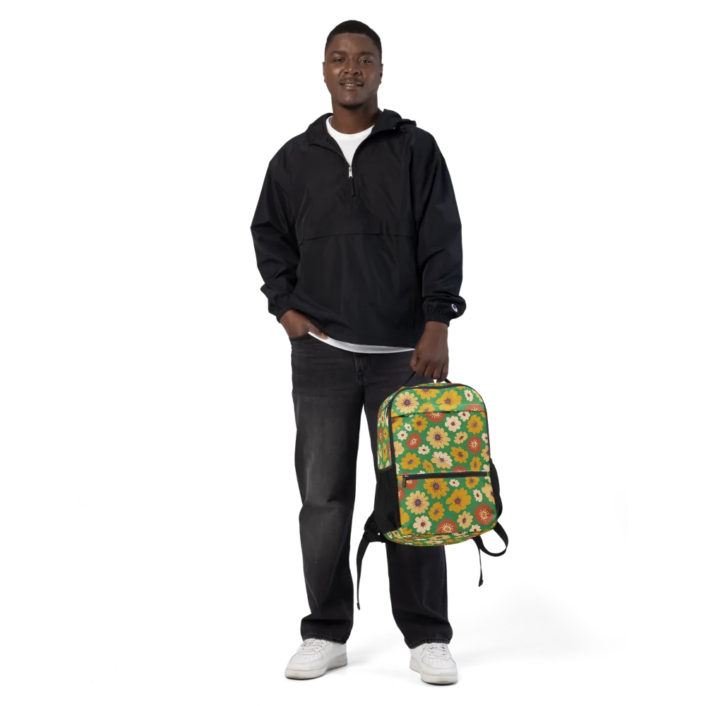 Garden Groove on Utility Backpack — Front