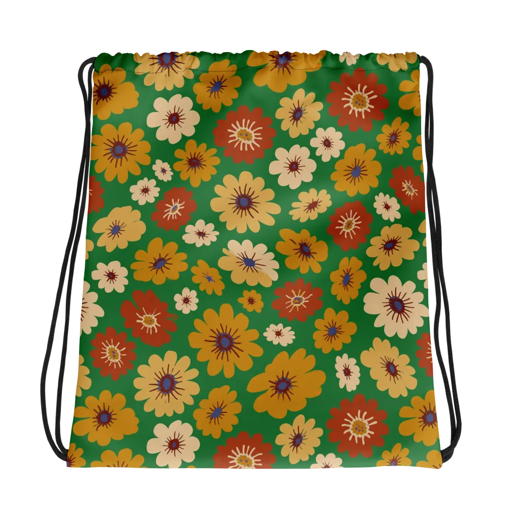 Garden Groove on Drawstring Bag — Photo