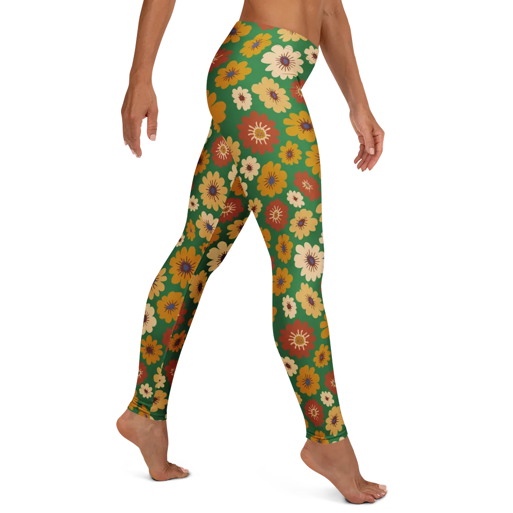 Garden Groove on Leggings — Right