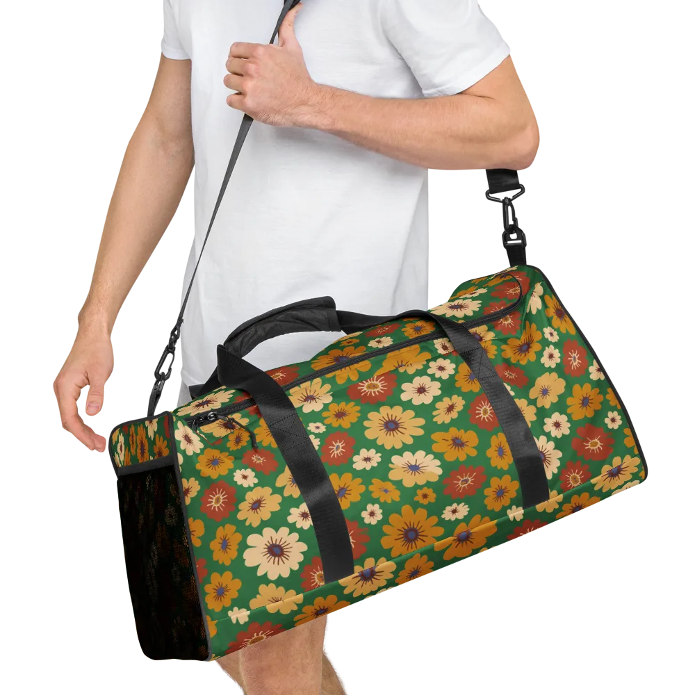 Garden Groove on Duffle Bag — Right Front