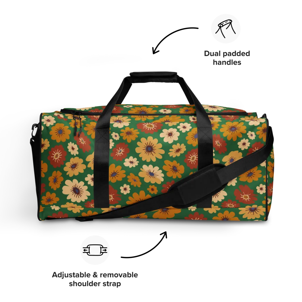 Garden Groove on Duffle Bag — Front