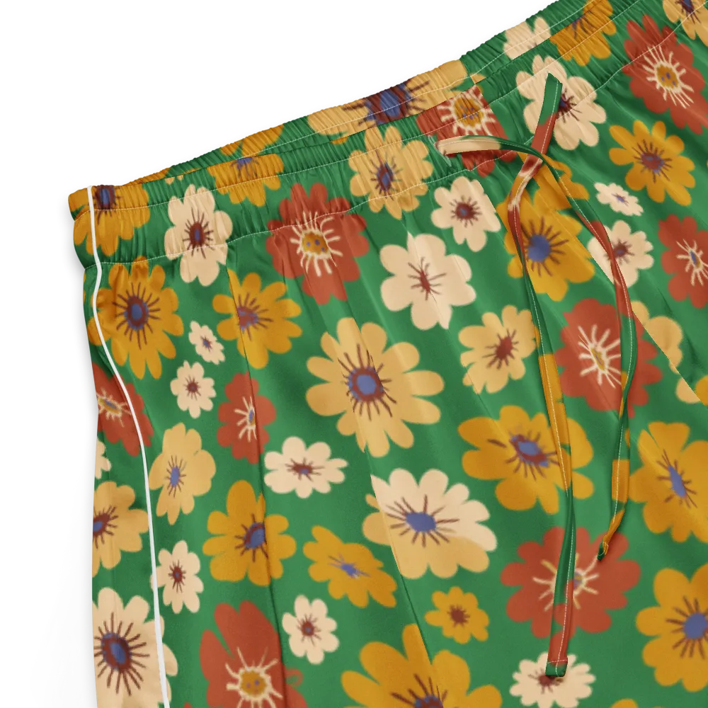 Garden Groove on Women's Pajama Shorts — Product details