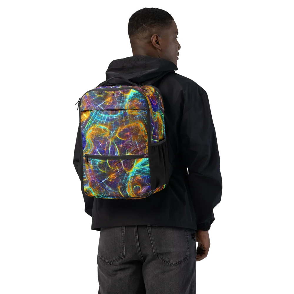 Sonic Vortex on Utility Backpack — Back