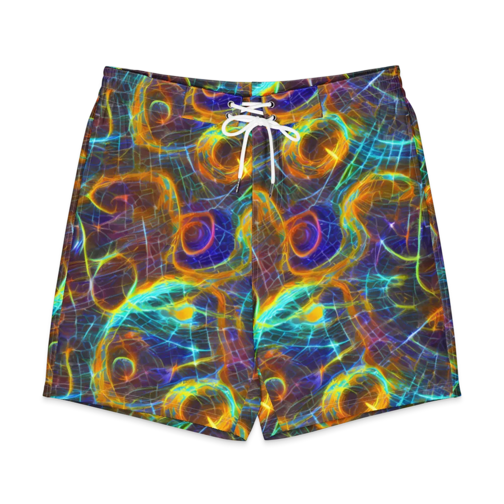 Sonic Vortex on Men's Board Shorts — Front