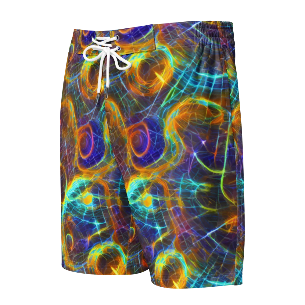 Sonic Vortex on Men's Board Shorts — Front