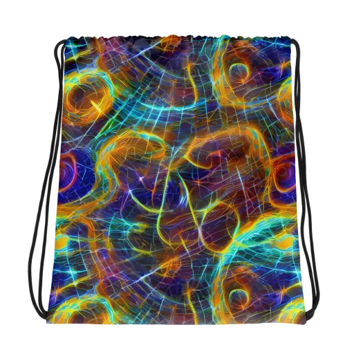 Sonic Vortex on a Drawstring Bag