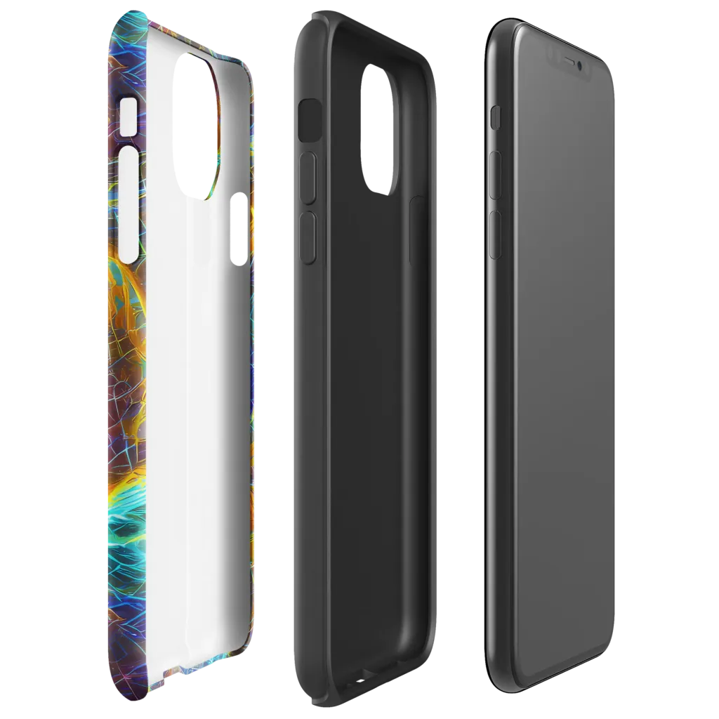 Sonic Vortex on Tough Case for iPhone® — Right