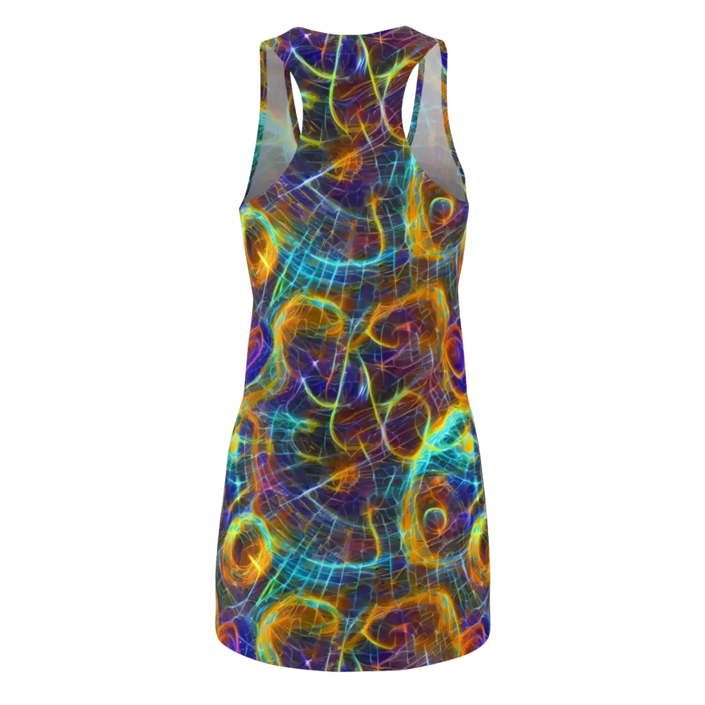 Sonic Vortex on Racerback Dress — Back