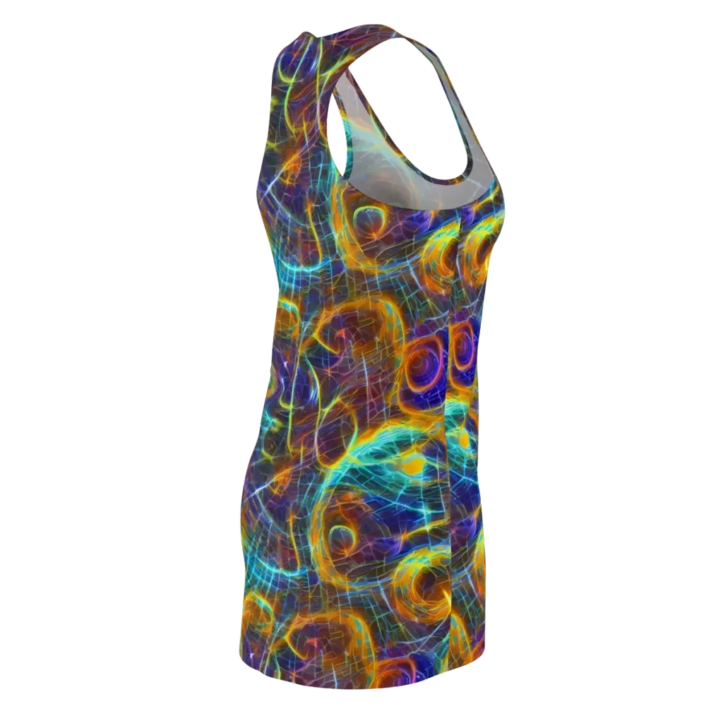 Sonic Vortex on Racerback Dress — Back Side