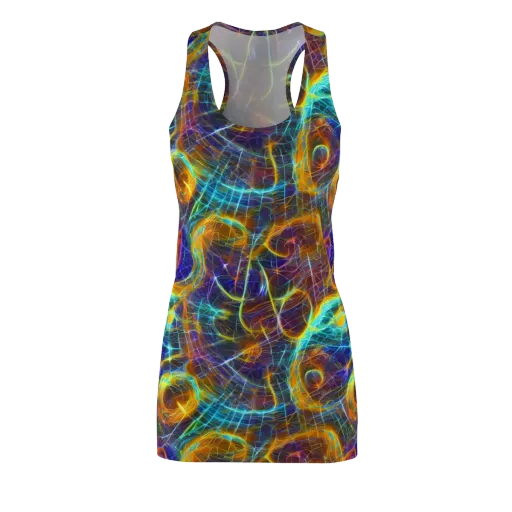 Sonic Vortex on a Racerback Dress