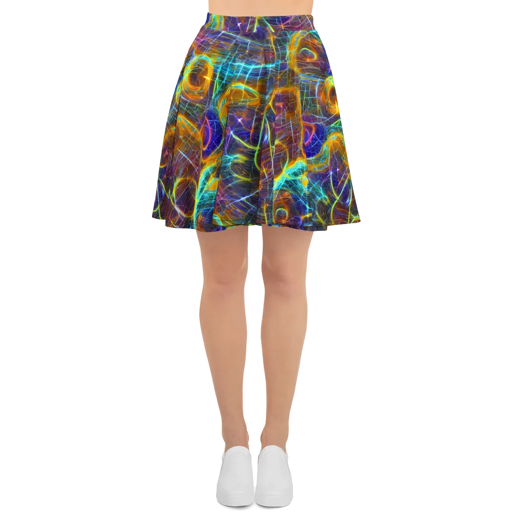 Sonic Vortex on Skater Skirt — Front