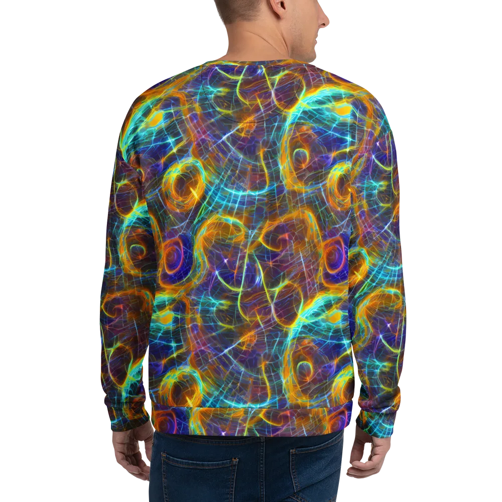 Sonic Vortex on Sweatshirt — Back