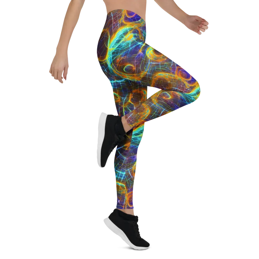 Sonic Vortex on Leggings — Right