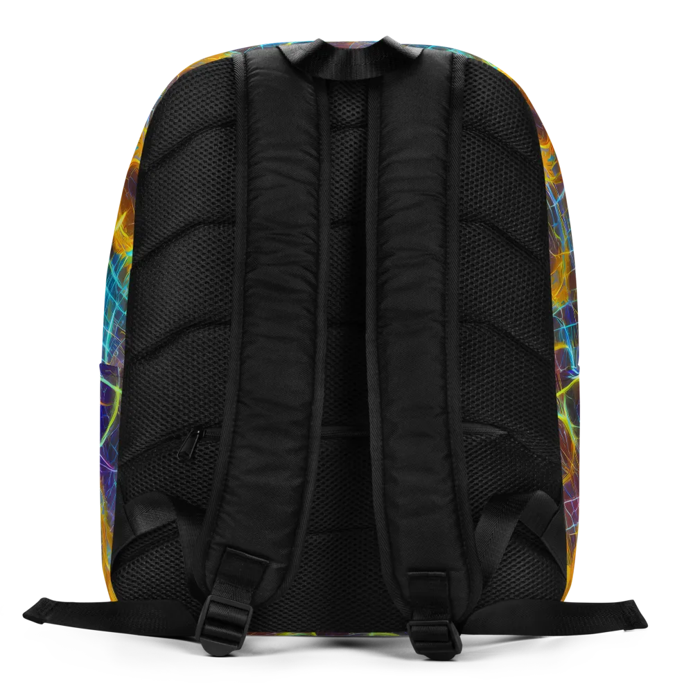 Sonic Vortex on Minimalist Backpack — Back