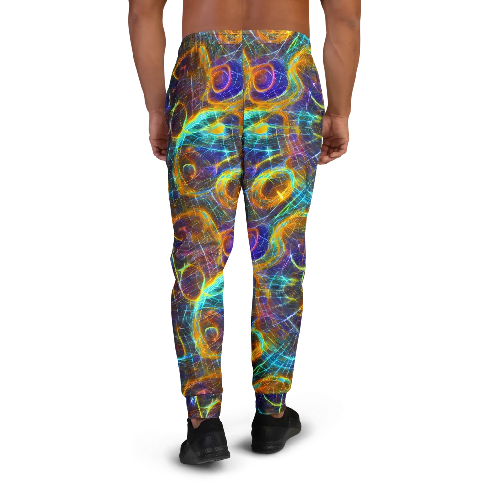Sonic Vortex on Men's Joggers — Back